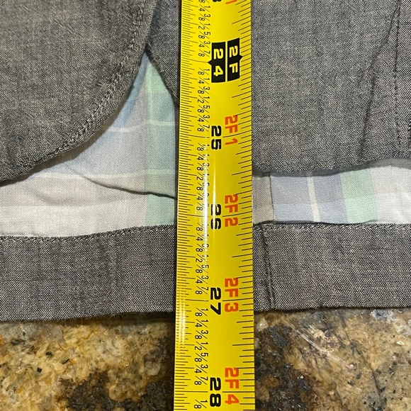 Horny Toad Gray Plaid Lined Organic Cotton Blend One Button Blazer Women Large - Picture 13 of 14